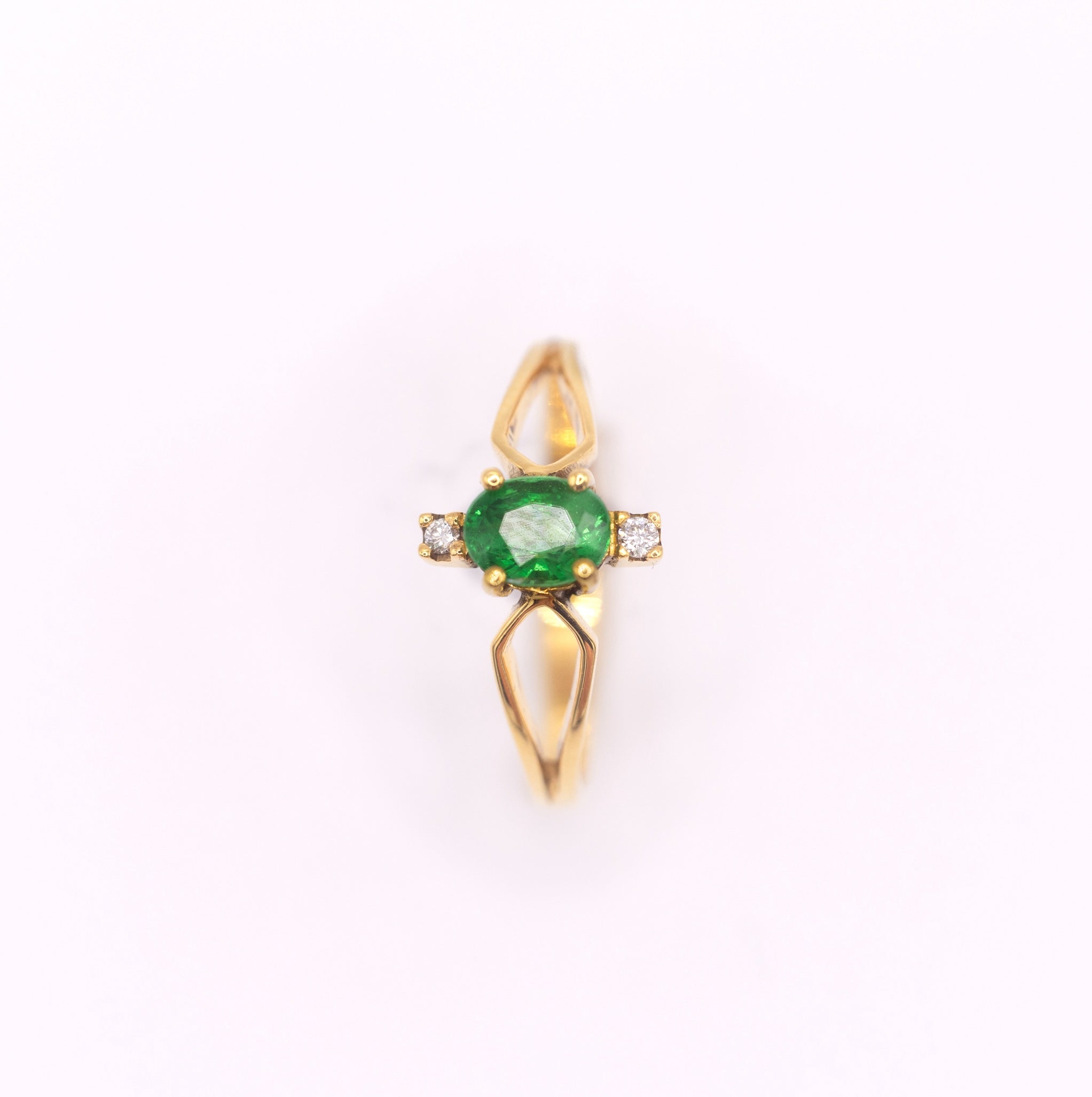 Tsavorit Granat Ring
