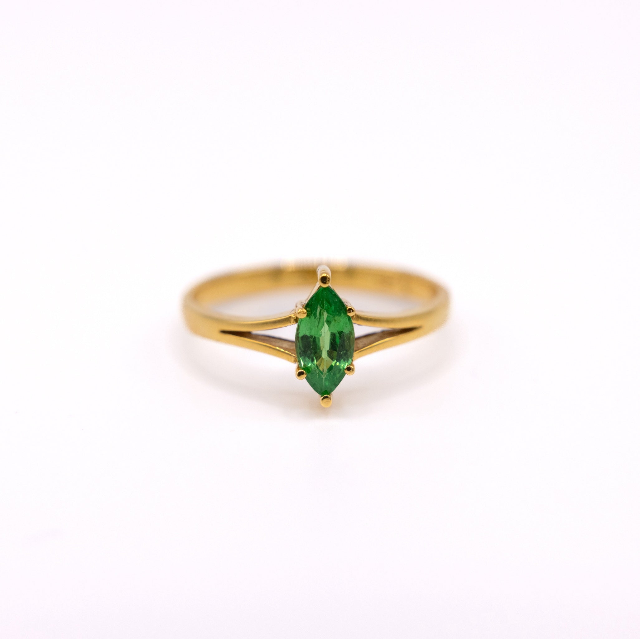 Tsavorit Granat Ring