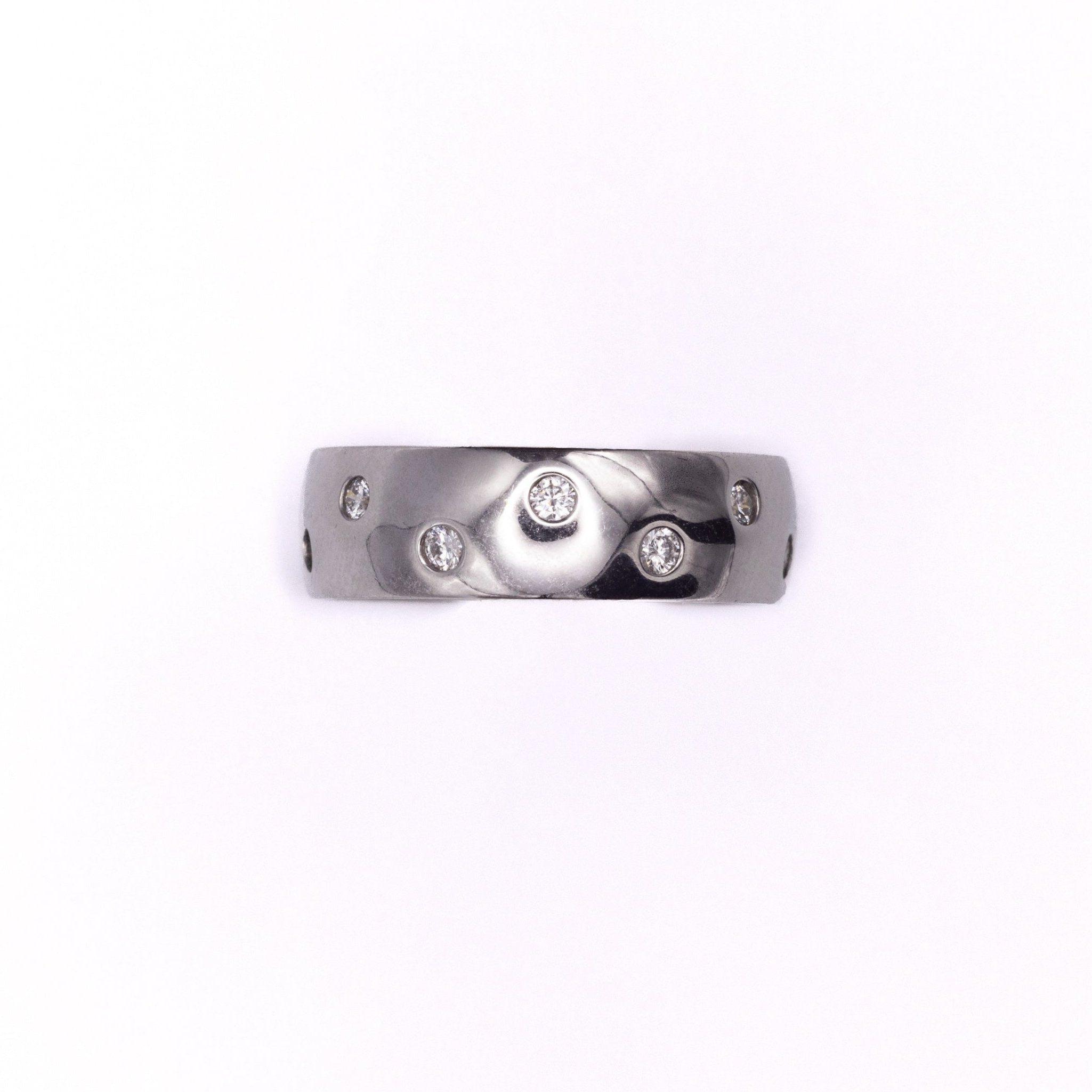 Platin Diamantenring
