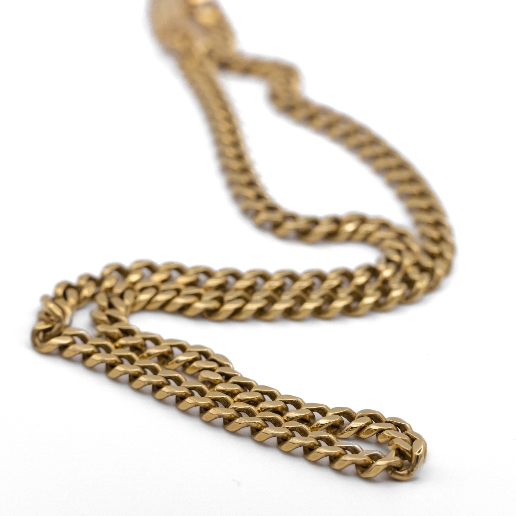 Gelbgold Halskette