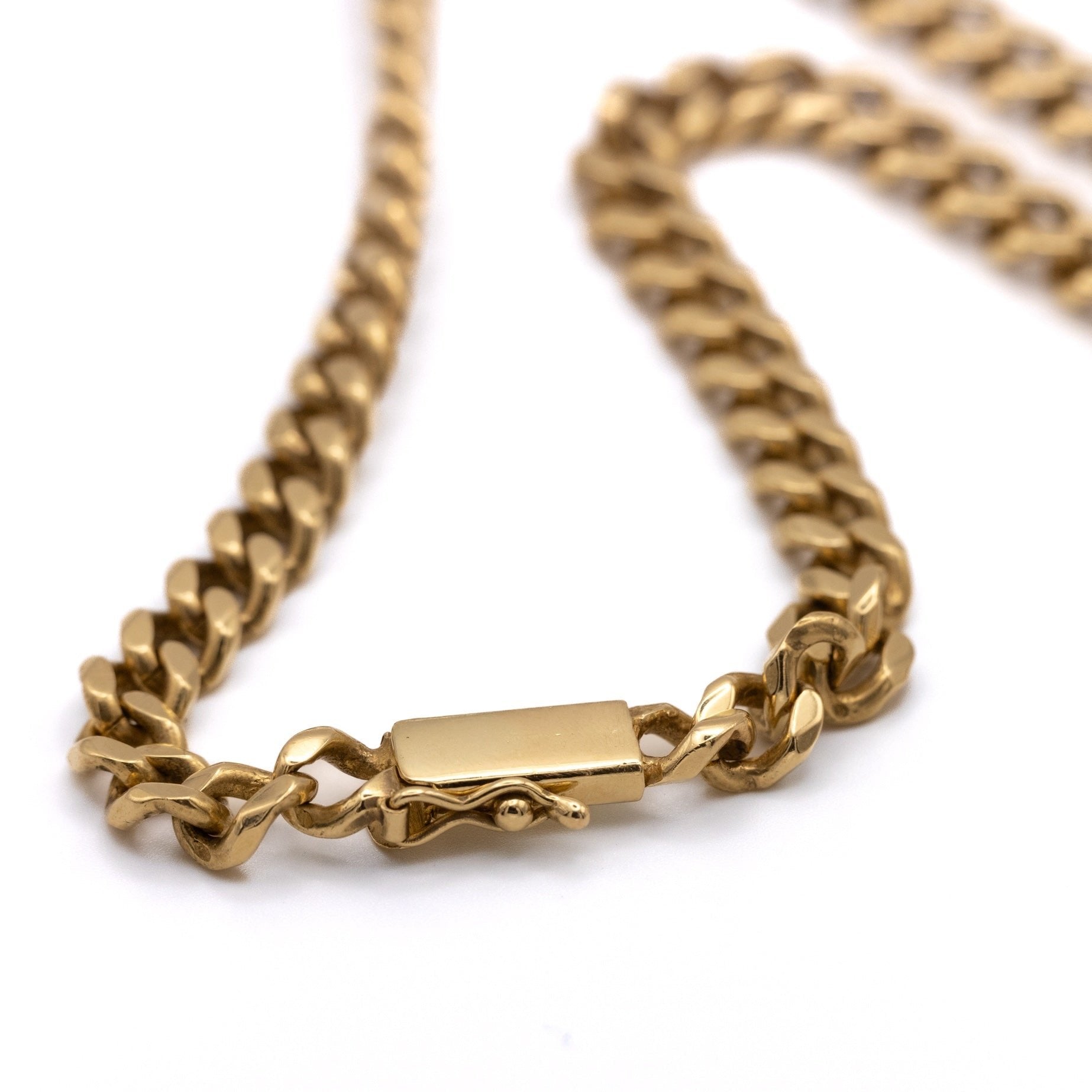 Gelbgold Halskette